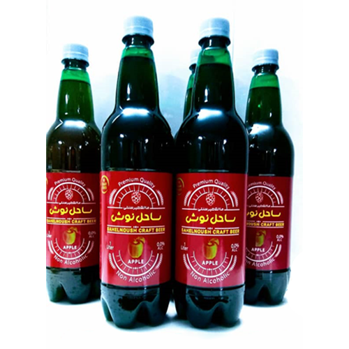 ماءالشعیر سنتی سیب ساحل نوش بطری ۱ لیتری