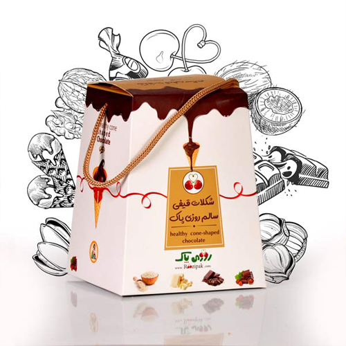 شکلات قیفی روزی پاک