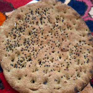 نان ۱۰۰٪ آرد کامل جو